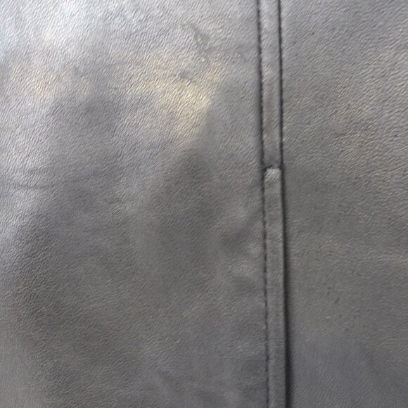 Emanuel Ungaro Paris Medium New Zealand Lamb Black Leather Jacket - Picture 7 of 9